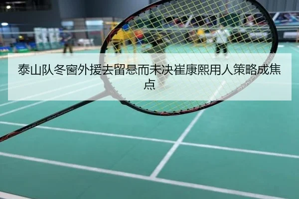 泰山队冬窗外援去留悬而未决崔康熙用人策略成焦点